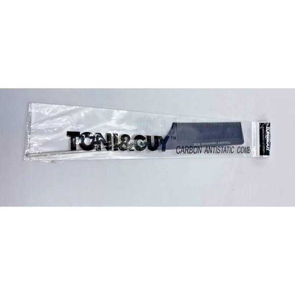 Toni & Guy Carbon Antistatic Barber & Stylist Professional Comb New NIP - Picture 1 of 6
